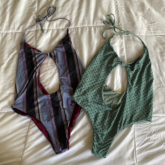 San Lorenzo Other - 2 San Lorenzo Key Hole One-Piece